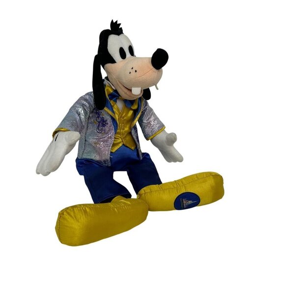 Walt Disney World  Goofy 16in Plush Stuffed Animal 50th Anniversary Celebration - Picture 4 of 10